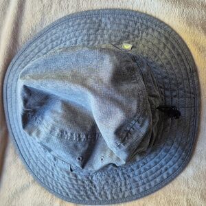 Solar escape gray bucket hat unisex